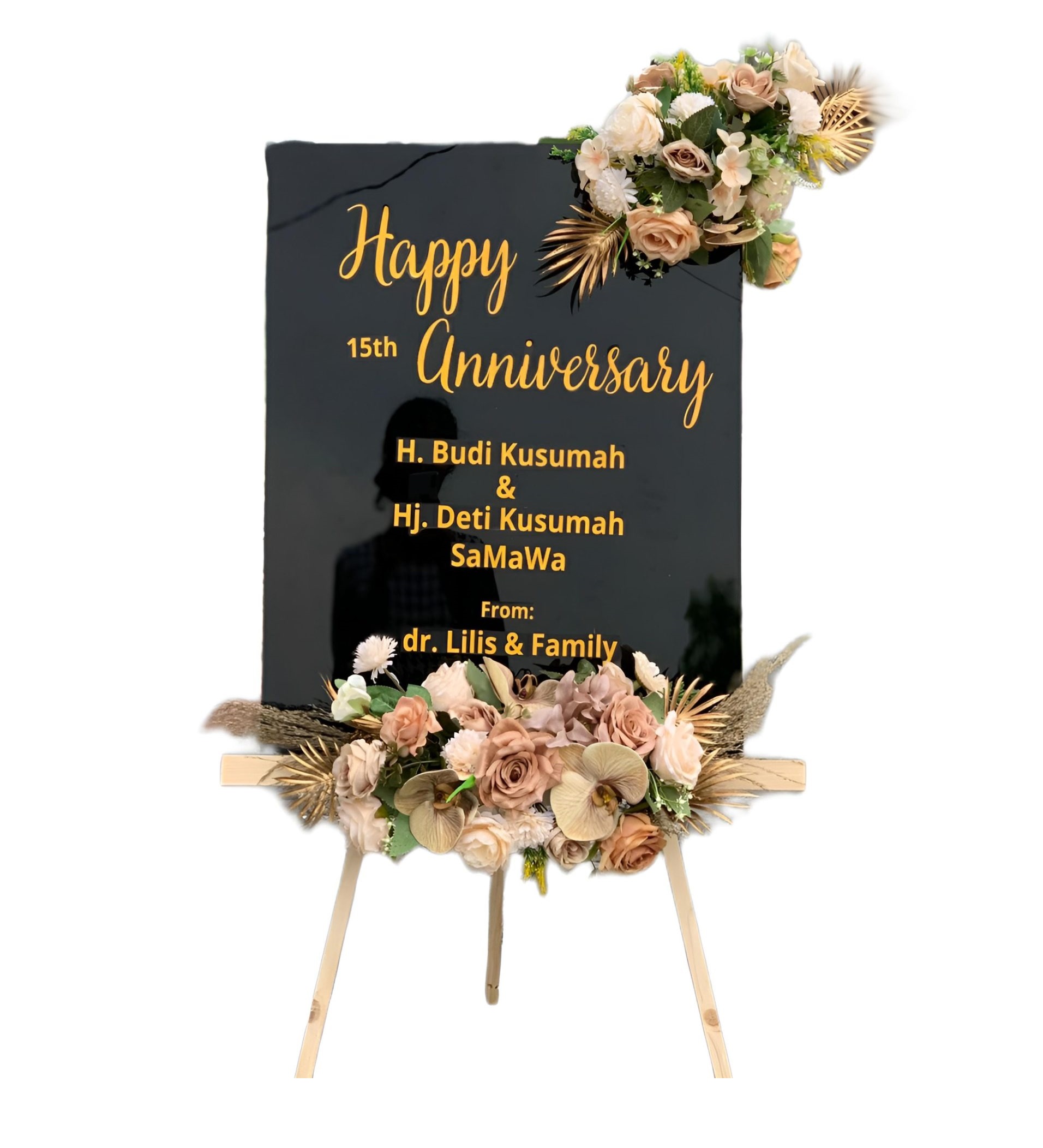 Papan Bunga Akrilik Gedebage